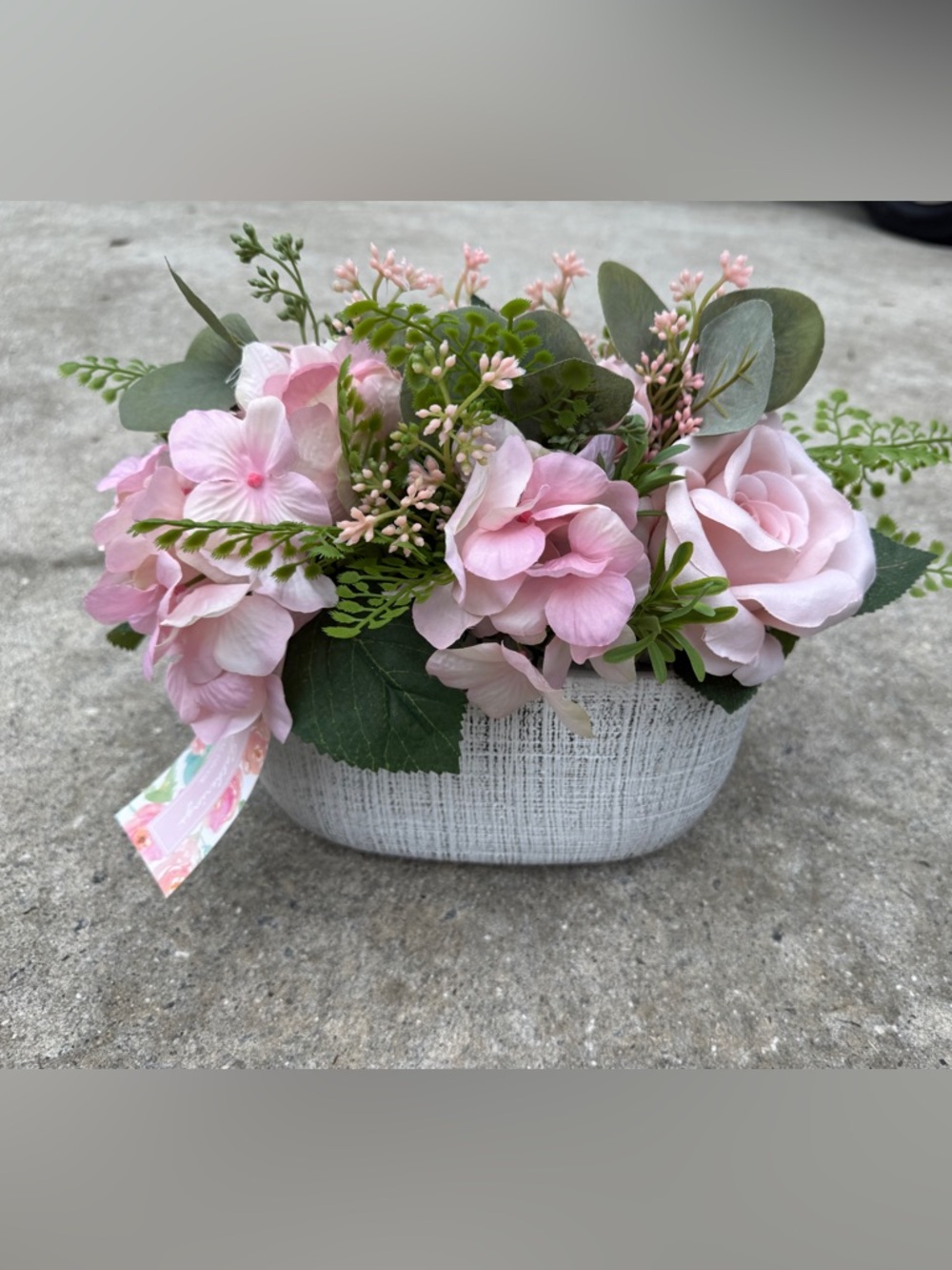 Elegant Pink Floral Arrangement - NWT